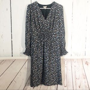 Rebecca Taylor • 100% Silk Floral Dress